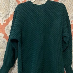 Emerald green sweater